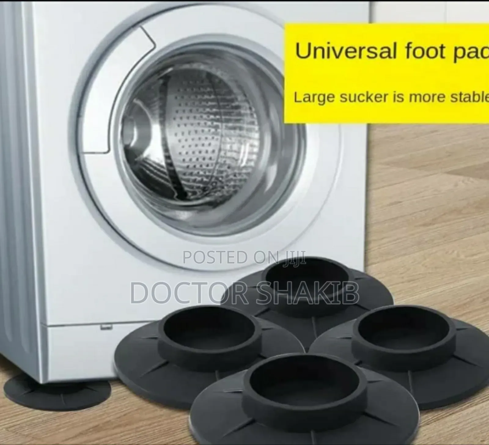 Quality Anti-Vibration Washing Machine Feet Pads, 4pcs
