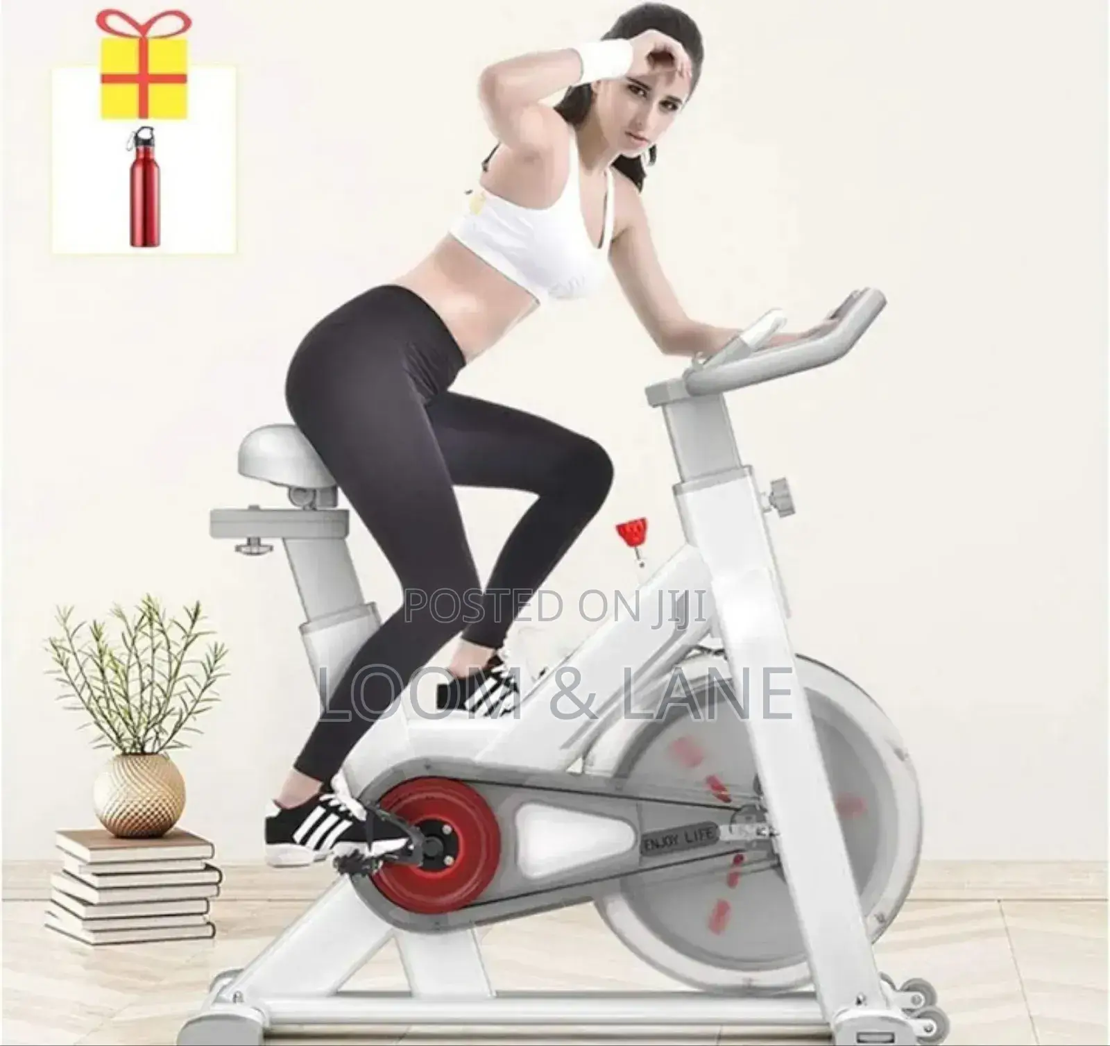 Heavy Indoor Cardio Spinning Exercise Bike