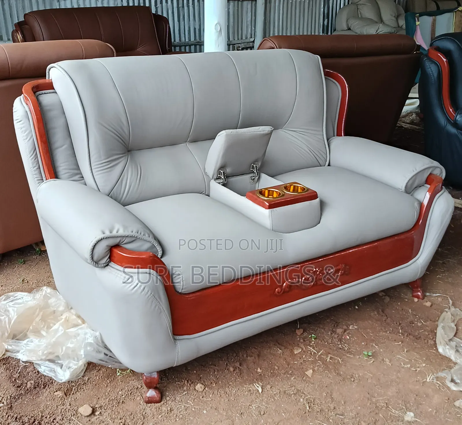 6 Sitters Romeo Leather Sofa