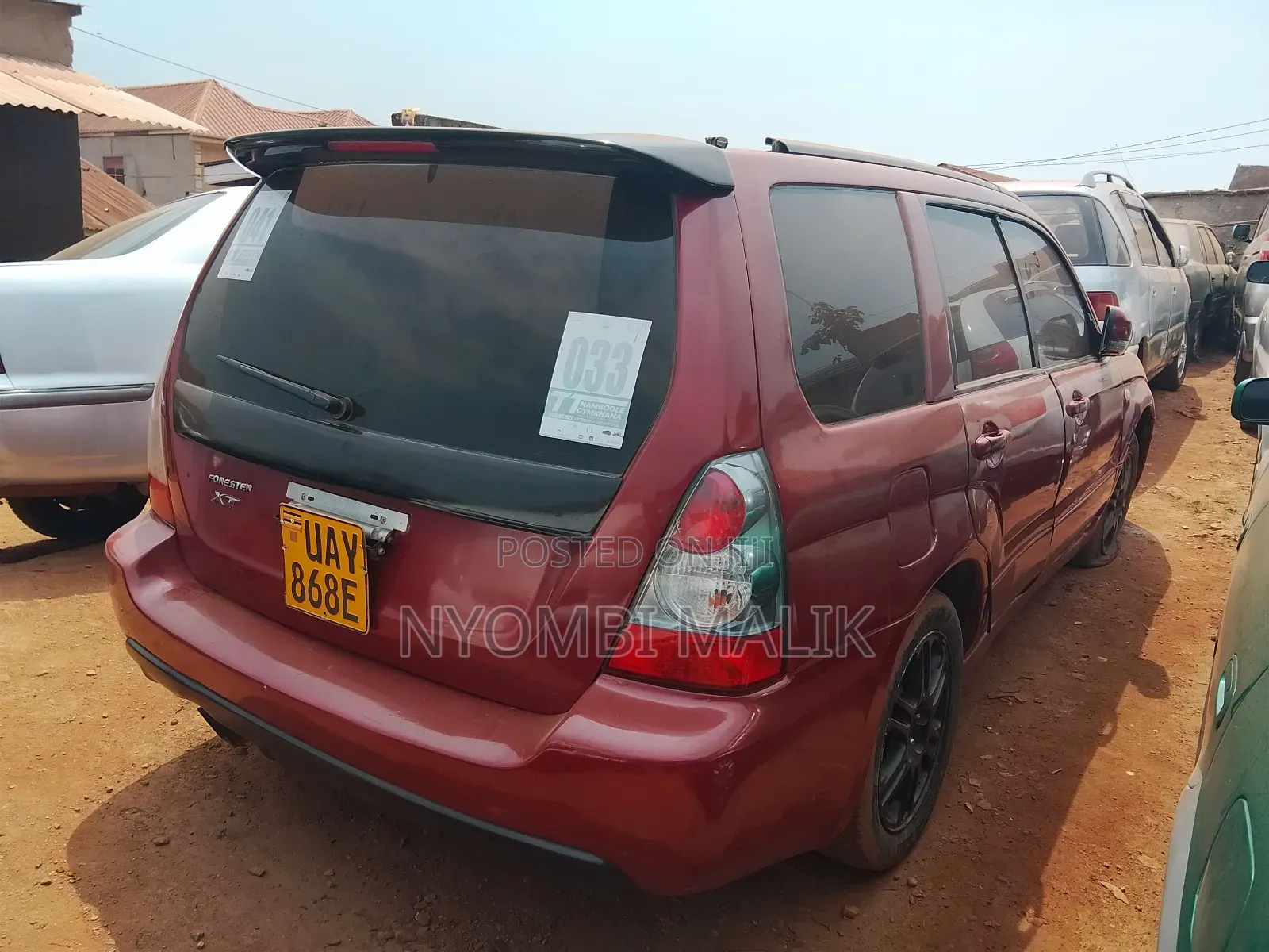 Subaru Forester 2004 Red