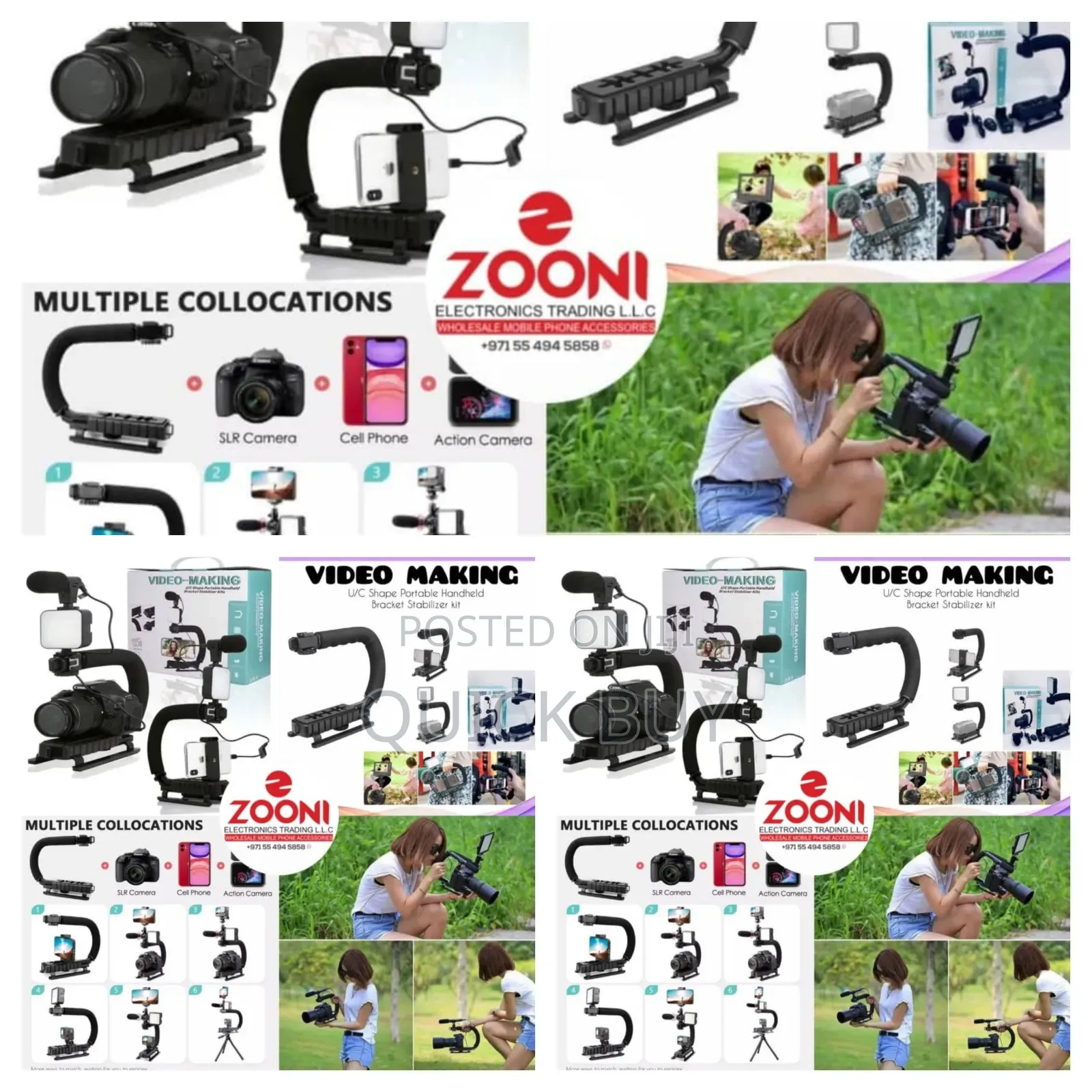 U/C Shape Handheld Bracelet Stabilizer Kit