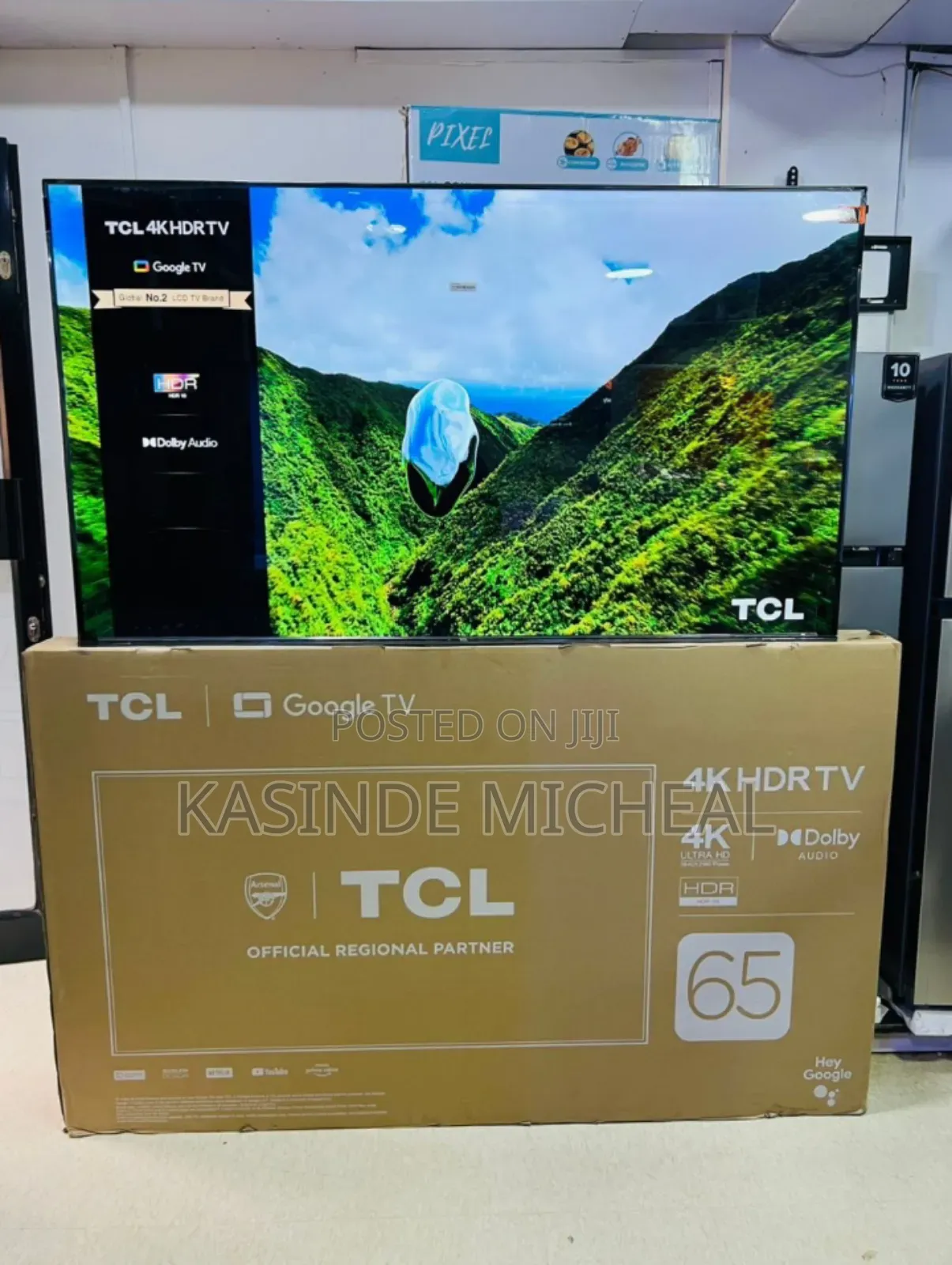 Brand New 65inches TCL Google Tv
