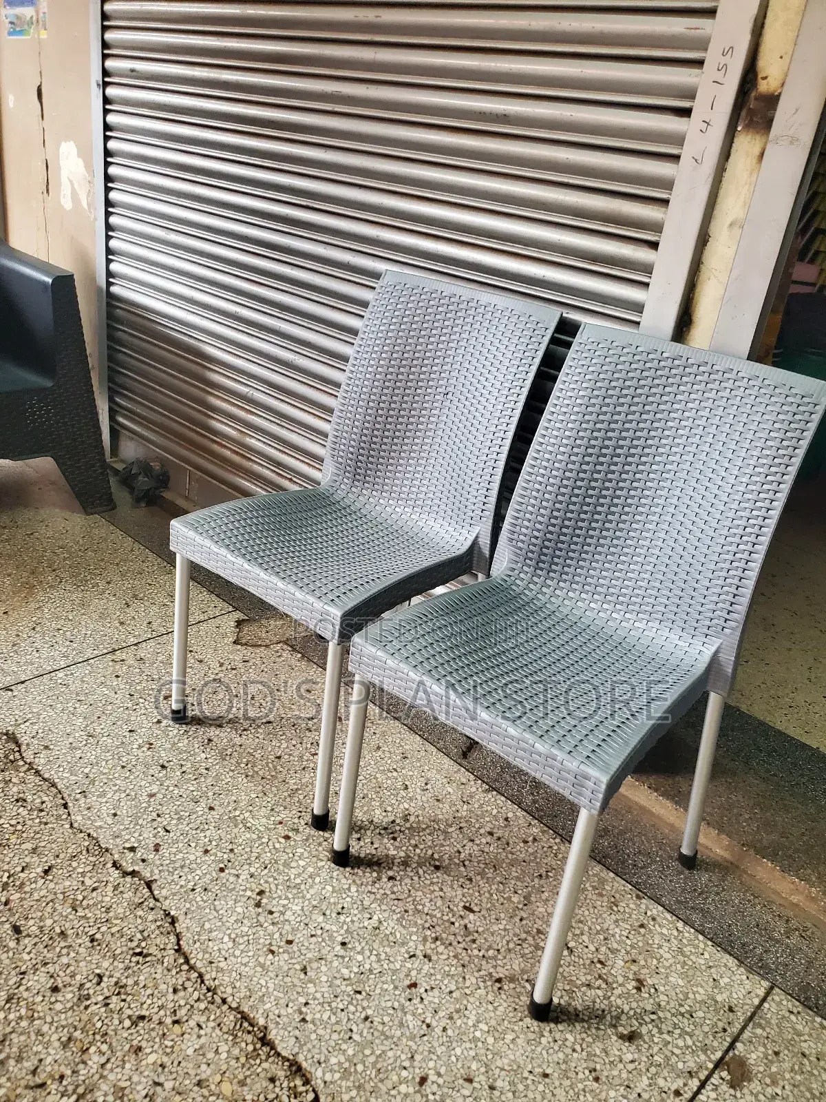 Crown Armless Plastic Chairs for Bar