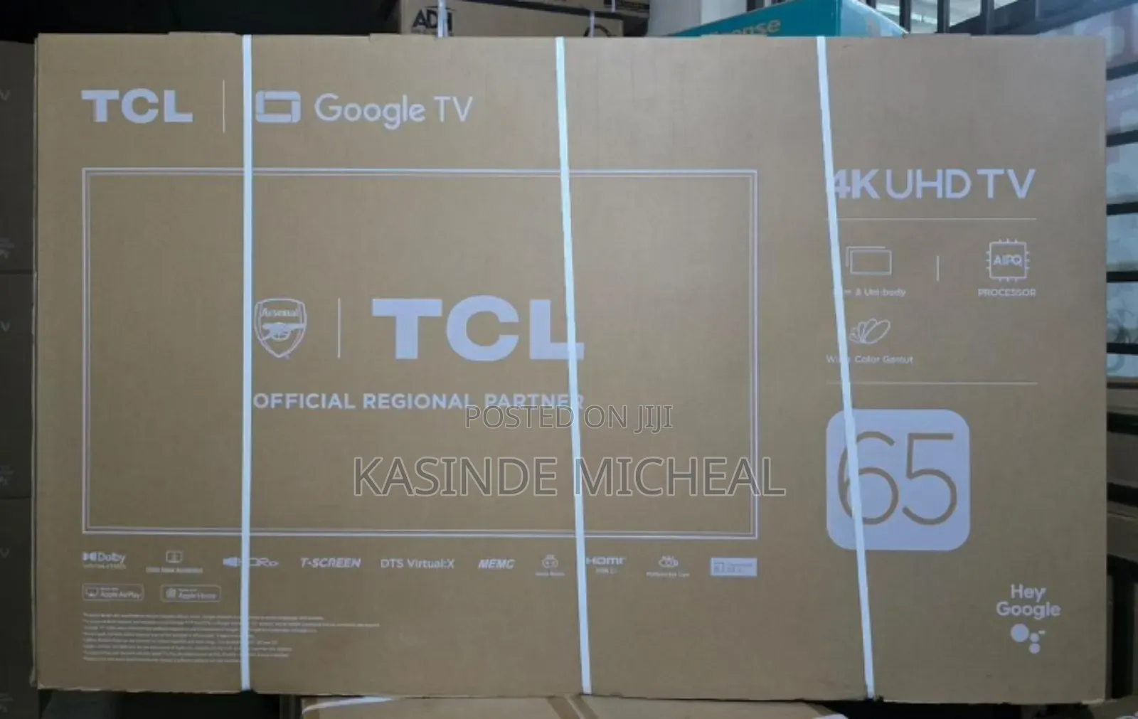 Brand New 65inches TCL Google Tv