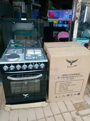 Sony Cooker 3gas And 1 Electric Plate And Electric Oven