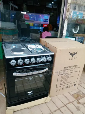 Sony Cooker 3gas And 1 Electric Plate And Electric Oven