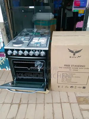Sony Cooker 3gas And 1 Electric Plate And Electric Oven