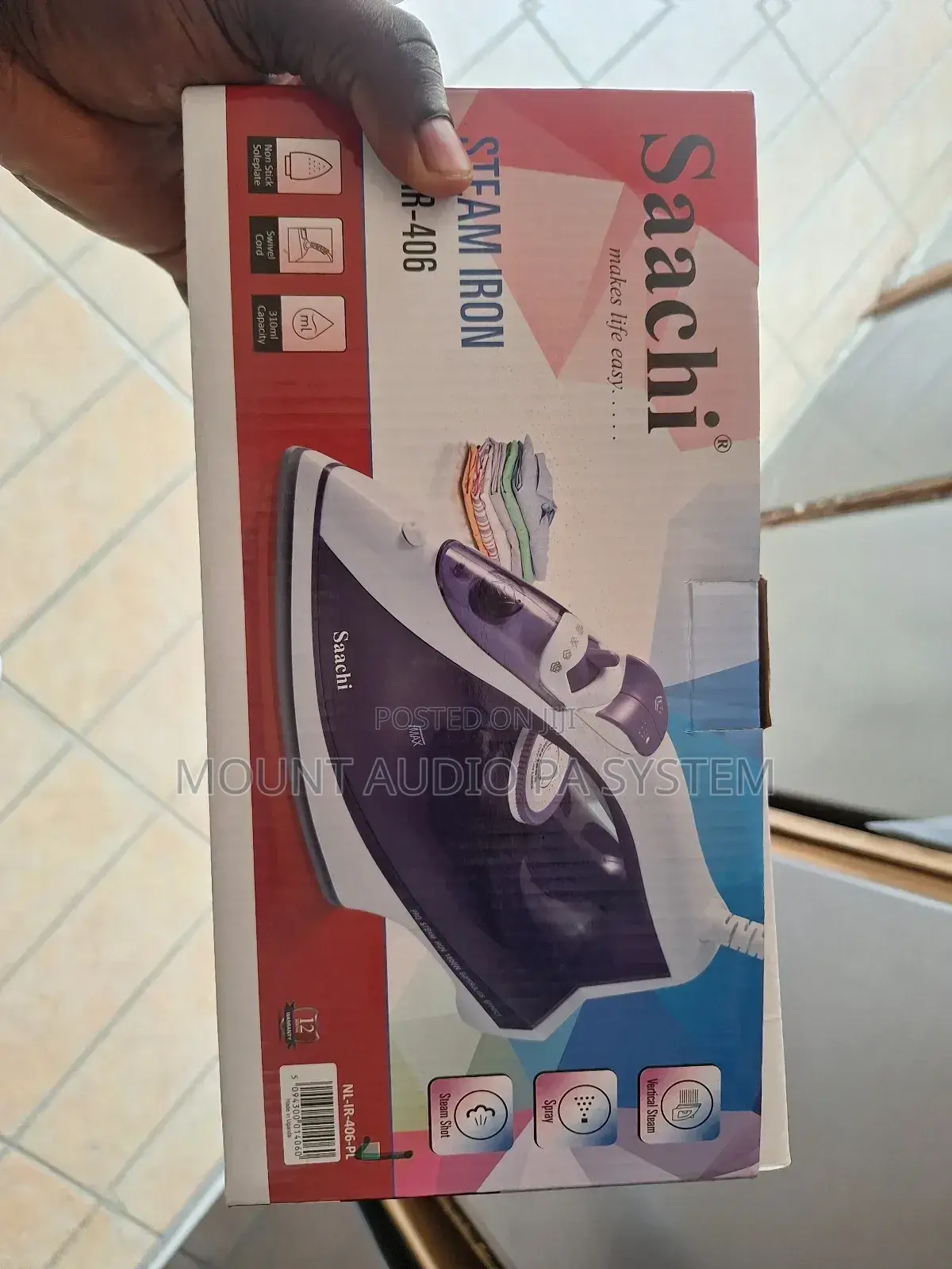 Saachi Steam Iron Nl-Ir 406