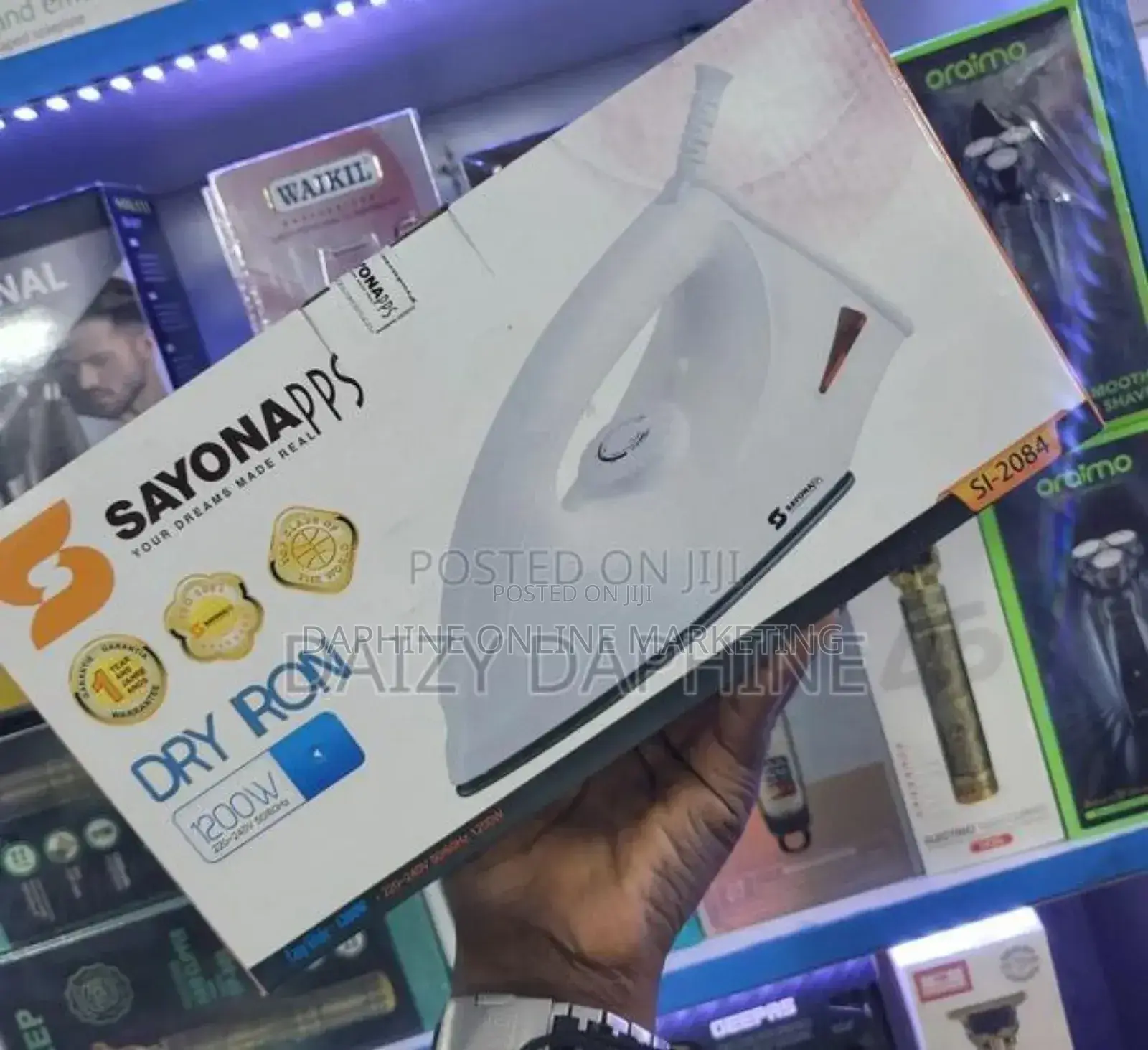 Dry Iron 1200w Sayona Electric
