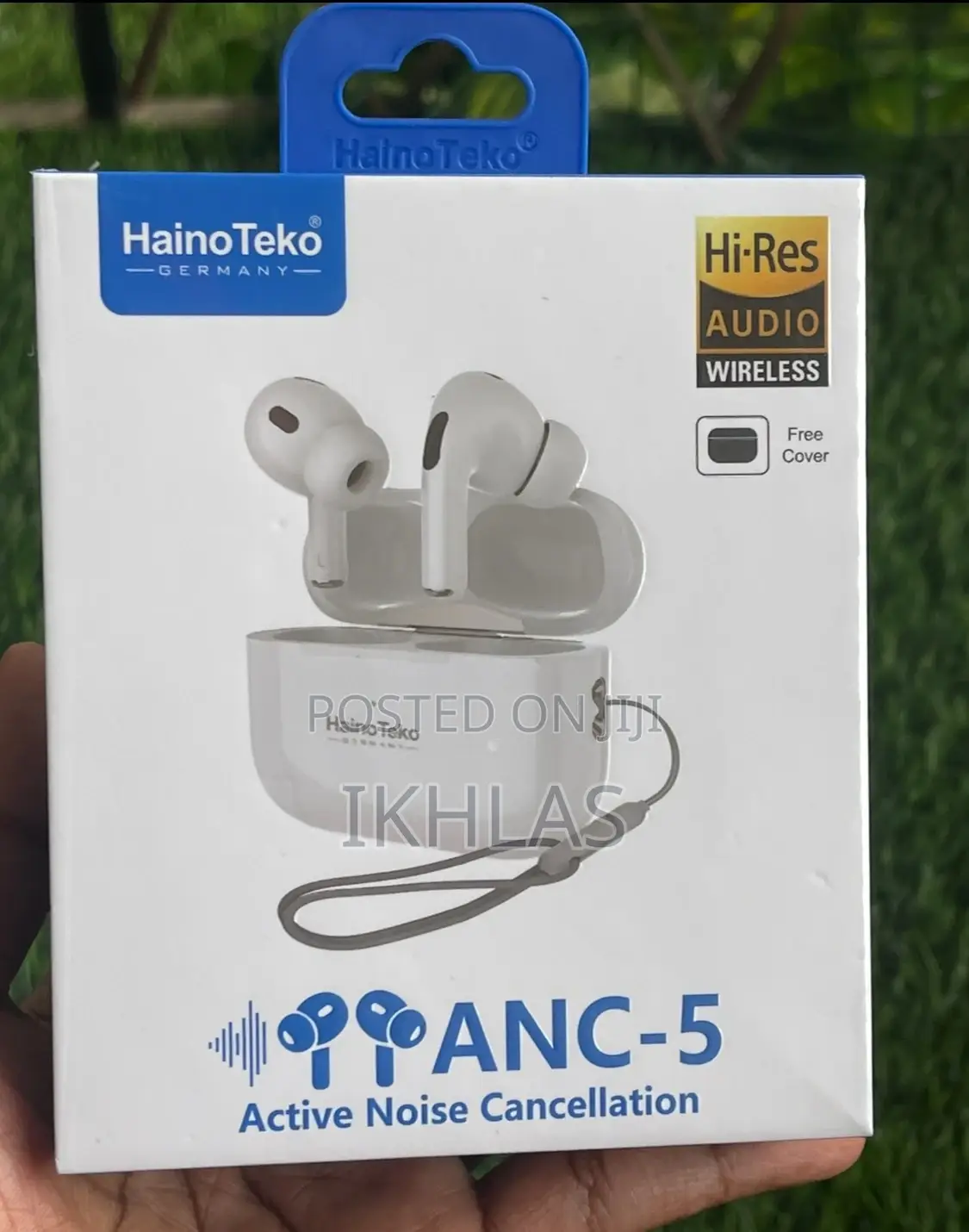 Hainoteko Anc-5 Bluetooth Earphone Active Noise Cancellation
