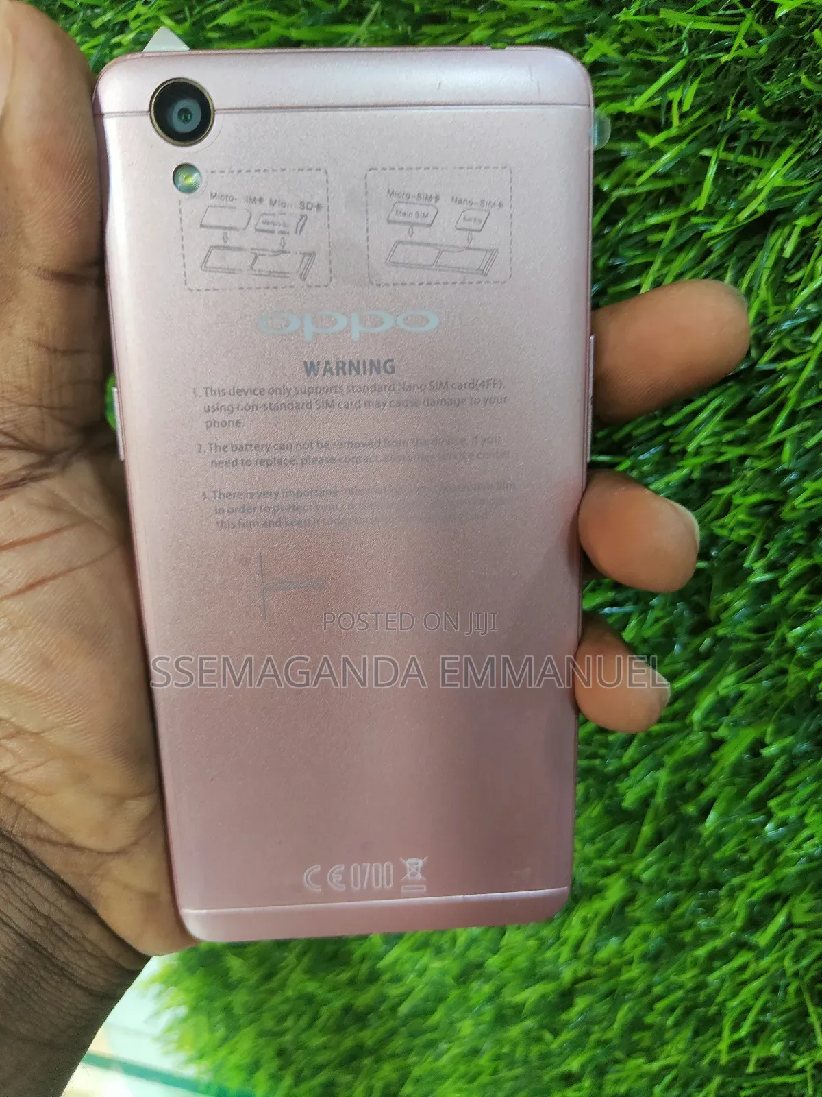 New Oppo A37 16 GB Pink