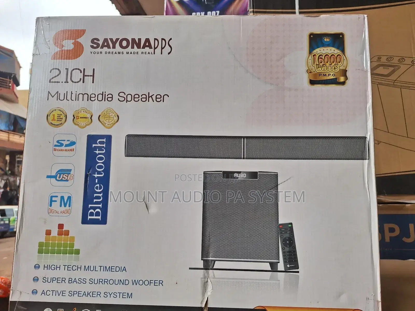 Sayona 1253bt Sound Bar