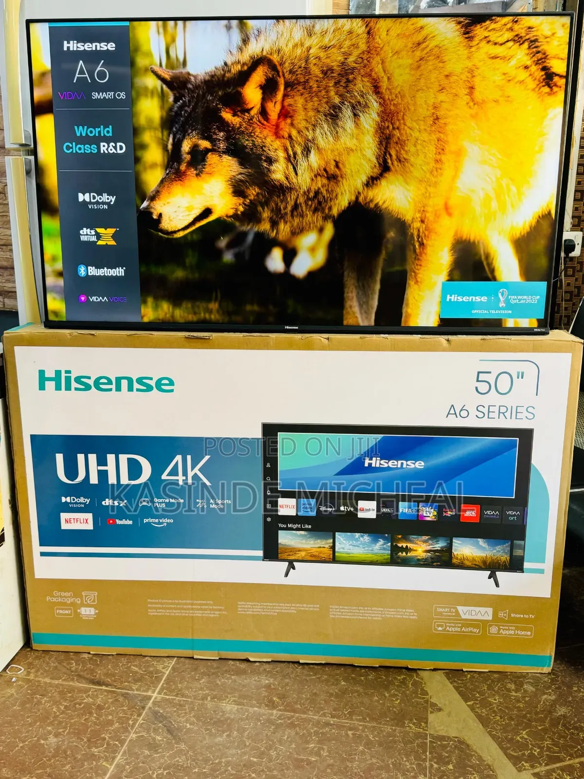 Smart 50inches Hisence Tv