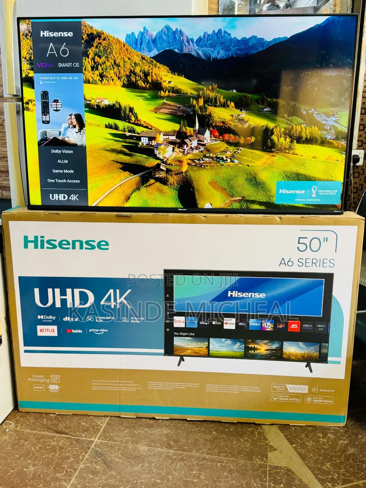 Smart 50inches Hisence Tv