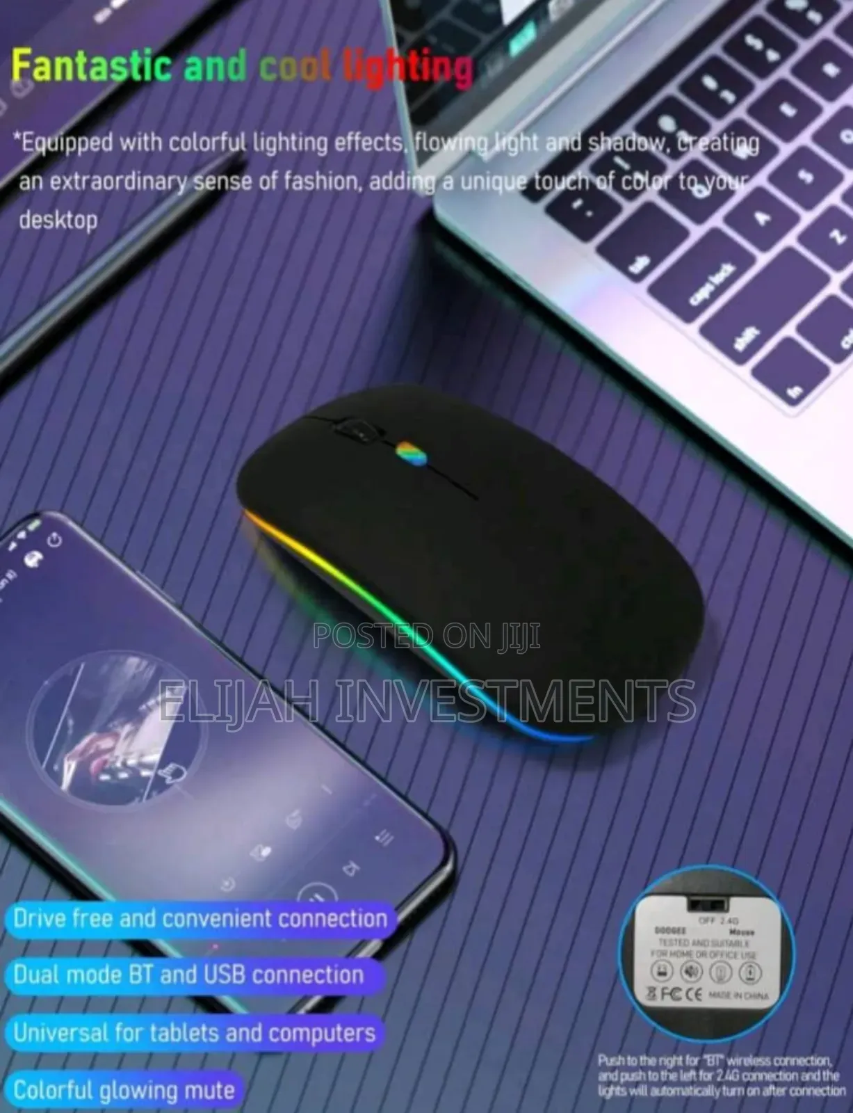 Rechargeable Wireless Mouse