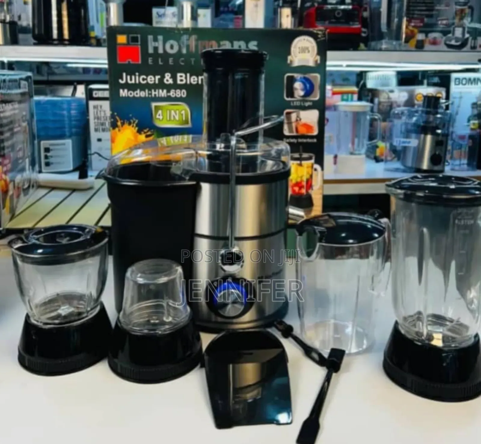 Multifunctional Powerful Blender, Juicer, 4-in-1