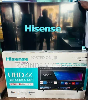 Hisence 50inches Smart Vida Tv