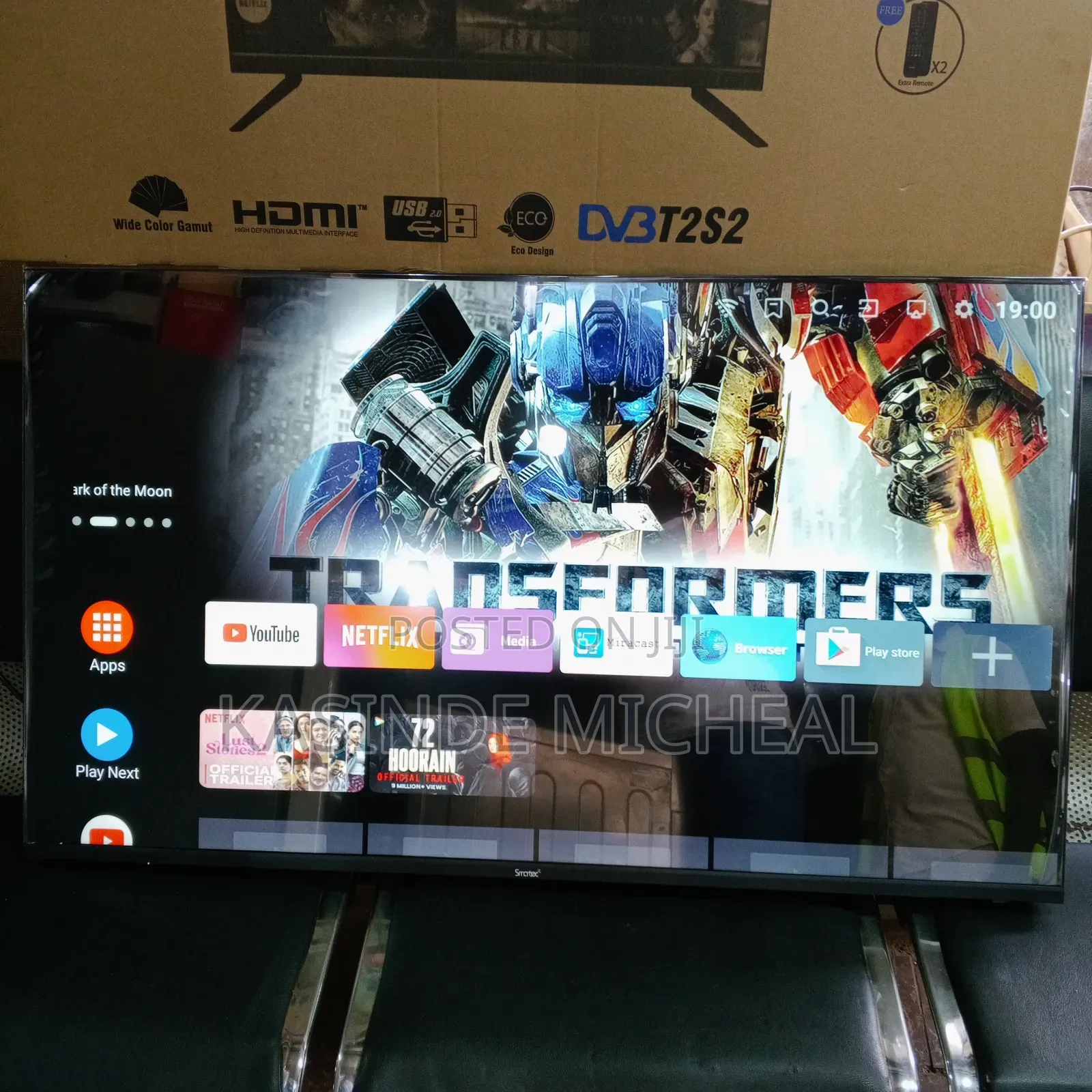 50inches Smartec Smart Android Tv