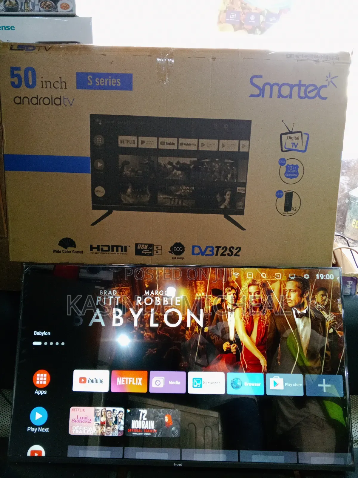50inches Smartec Smart Android Tv