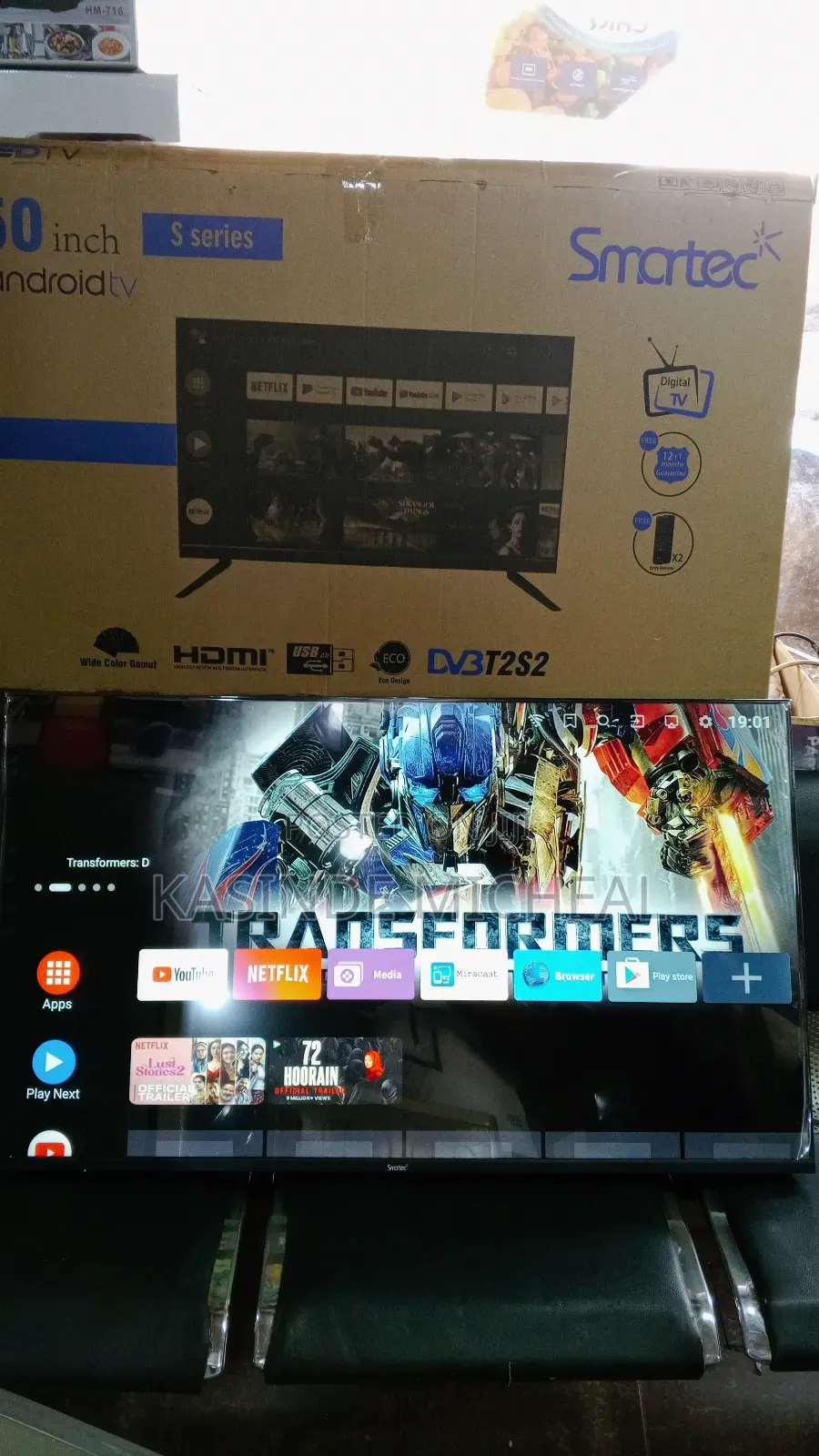 50inches Smartec Smart Android Tv