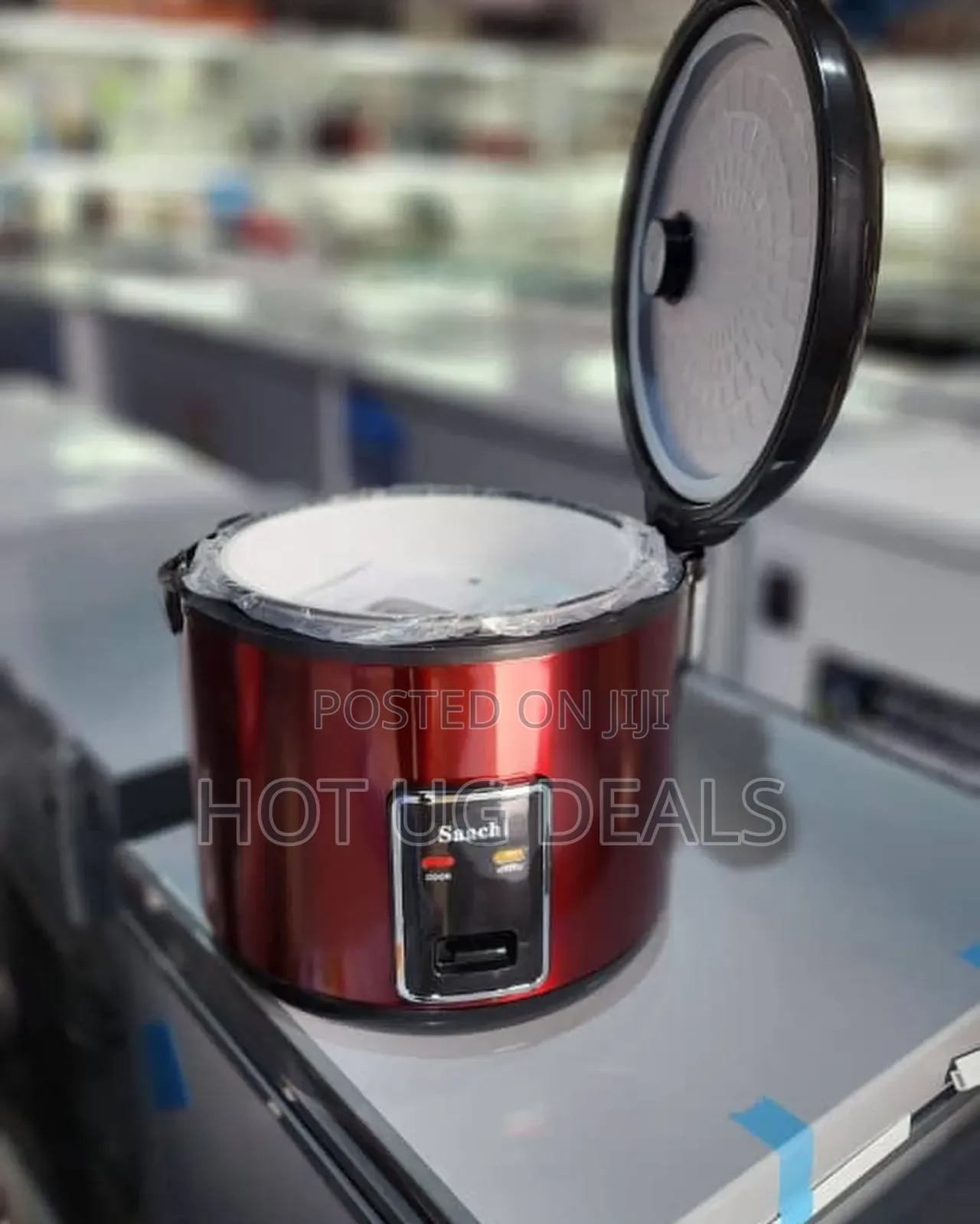 2.8l Saachi Electric Rice Cooker With Steam Basket To Cook