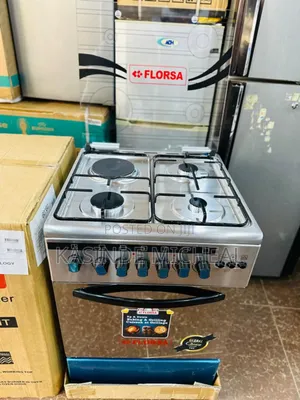 3gas and 1 Electric Cooker With Electric Oven