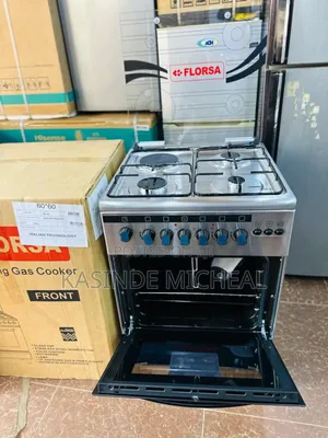3gas and 1 Electric Cooker With Electric Oven