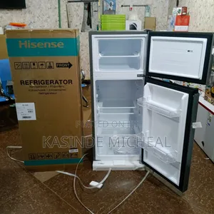 160litres Hisence Refrigerator Double Door With Top Freezer