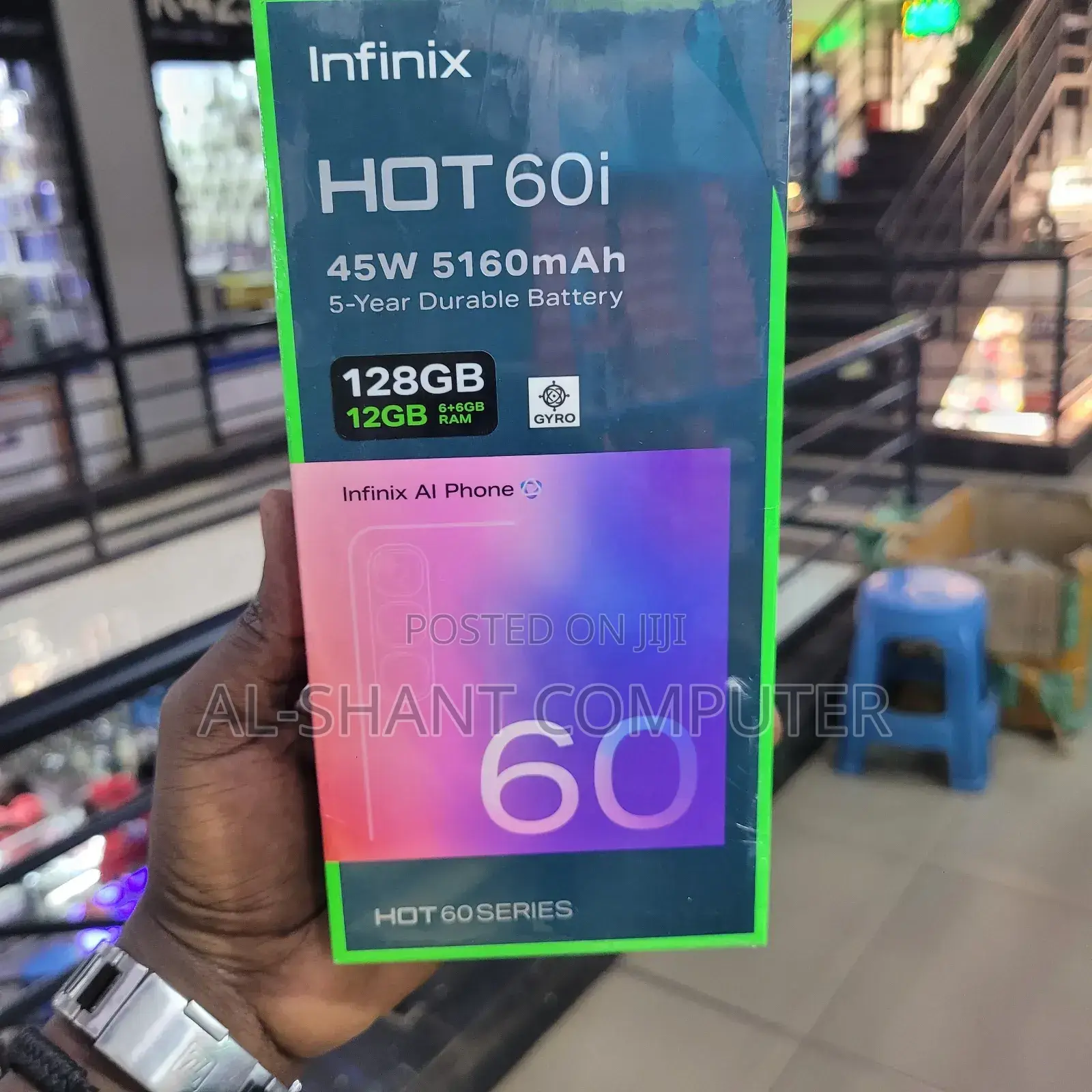New Infinix Hot 60i 128 GB