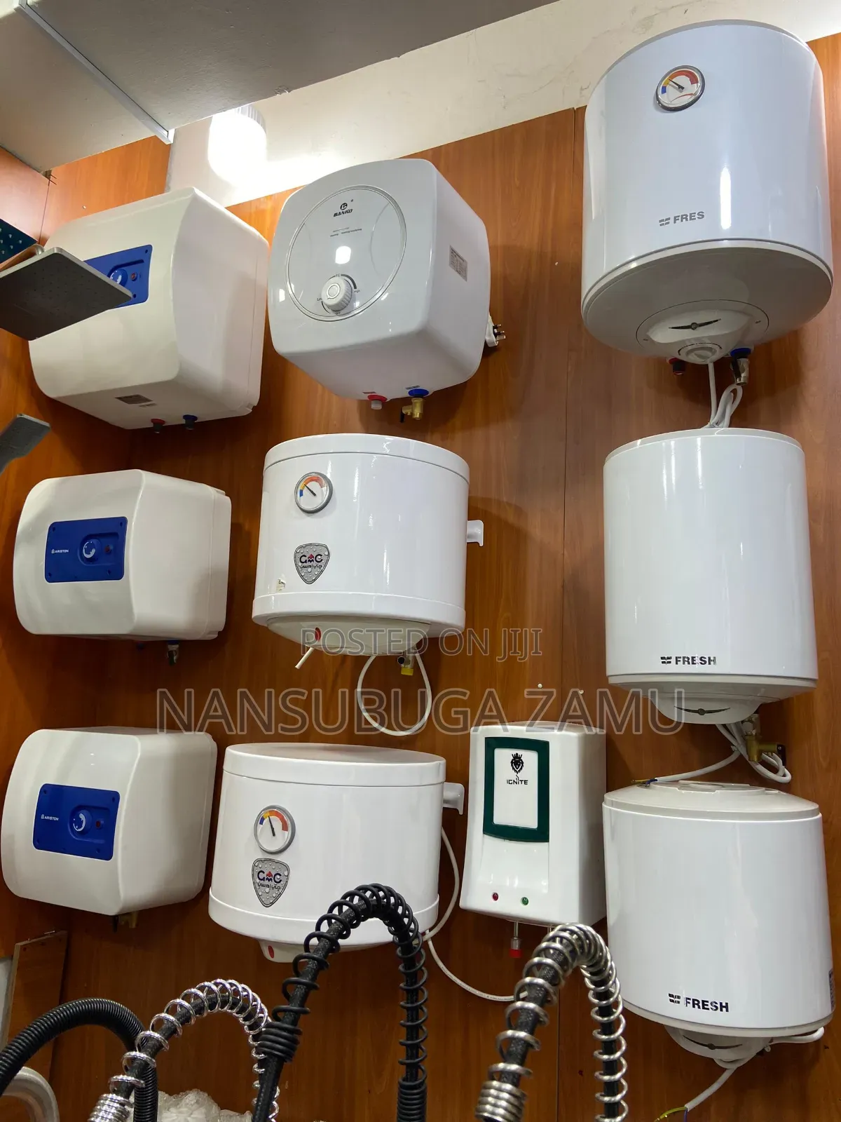 Water Heater in Different Types and Sizes