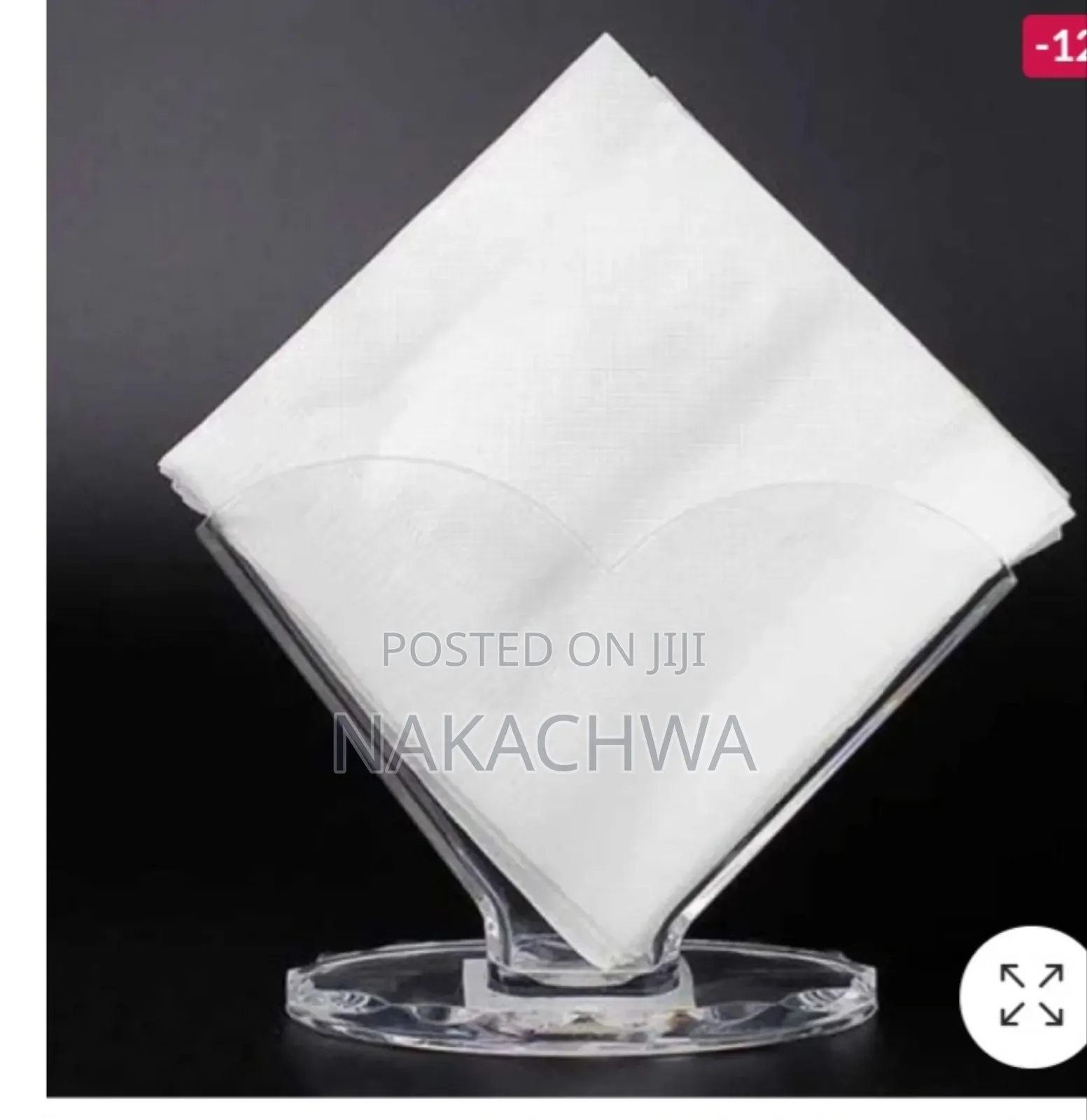 Transparent Napkin Holder