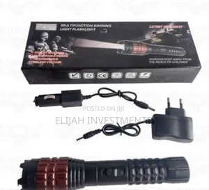 Multifunctional Dimming Light Flashlight