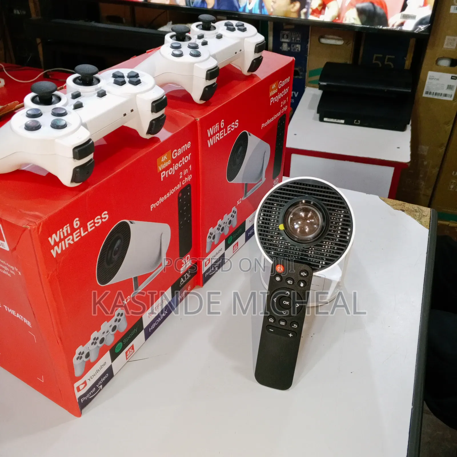Smart Projector With Video Games