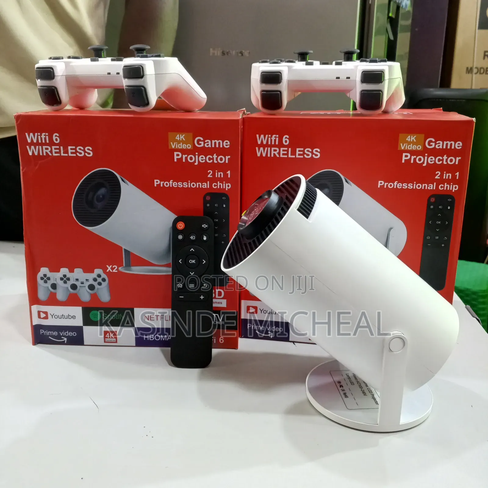 Smart Projector With Video Games