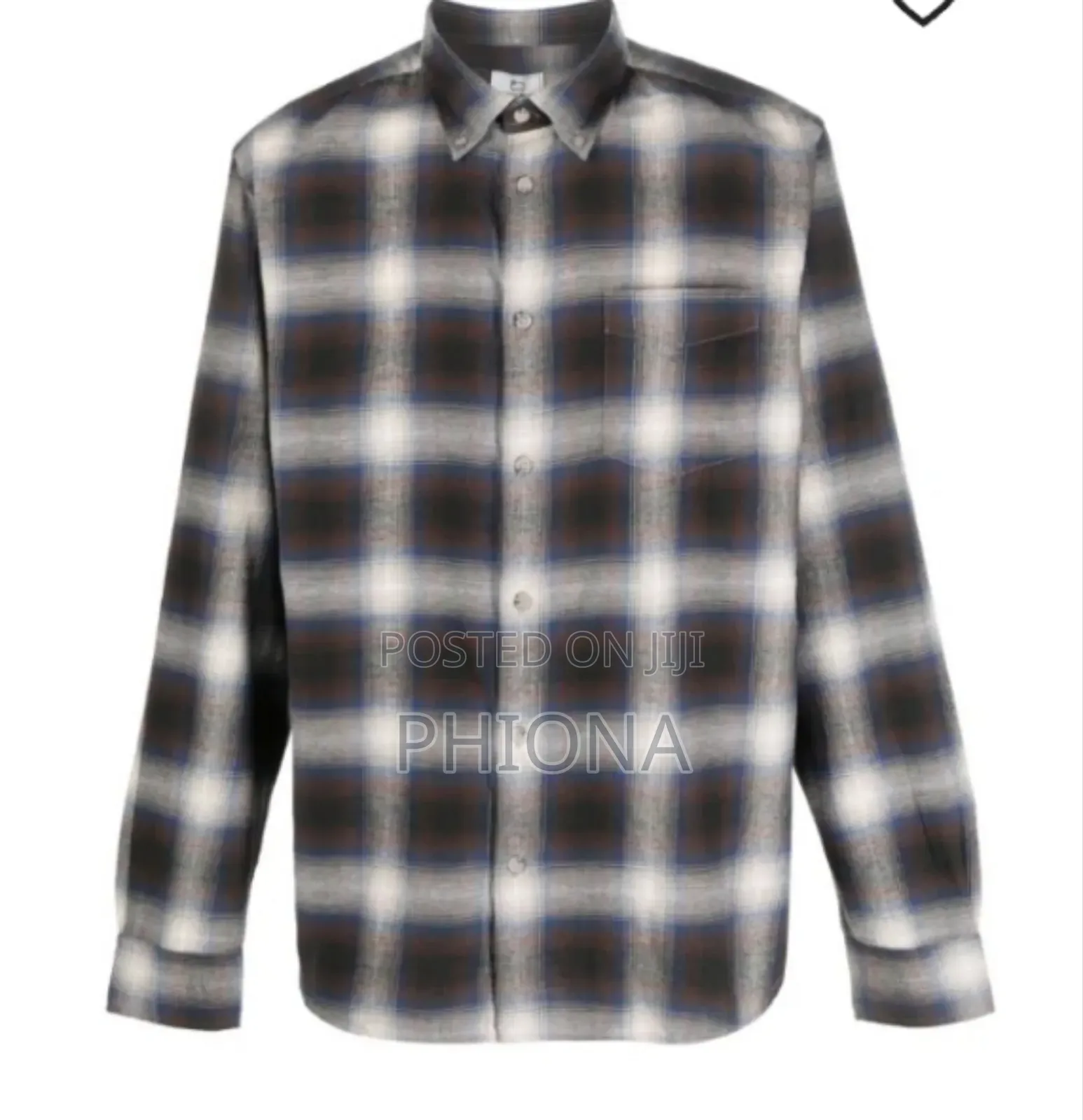 Throw on Checked for Men With Open Button