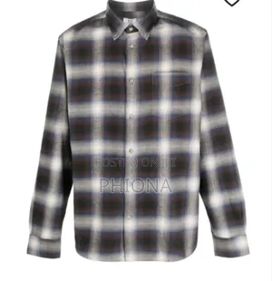 Throw on Checked for Men With Open Button