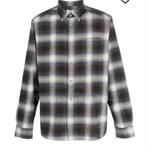 Throw on Checked for Men With Open Button