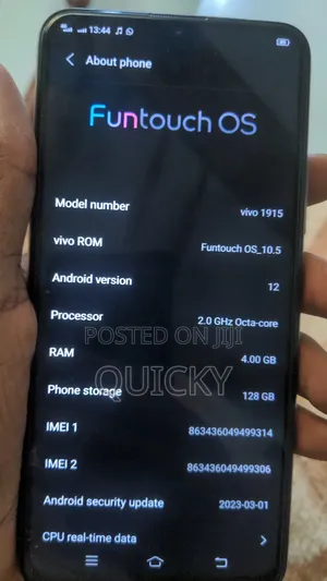 Photo - Vivo Y19 128 GB White