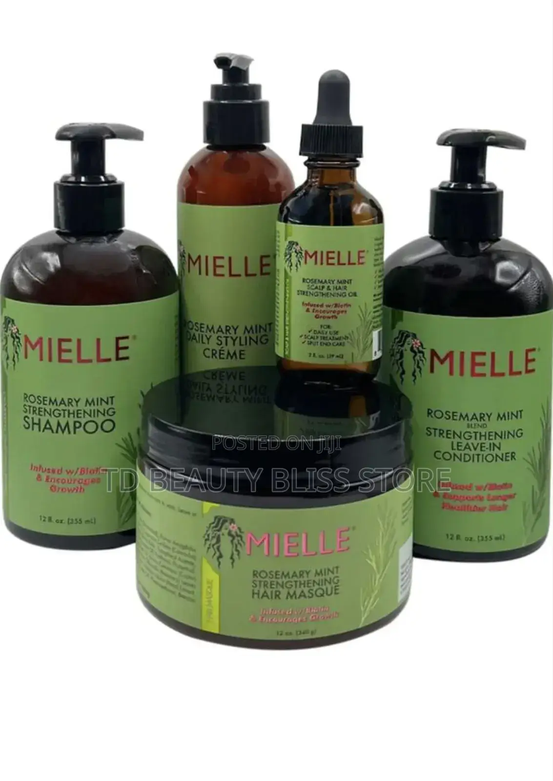 Mielle Rosemary Sculp and Hair Strengthening Oil