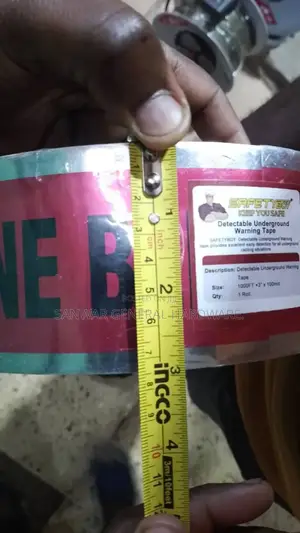 Underground Warning Tape(3"-1000ft -333.3m)Electric,Water,Fibre,