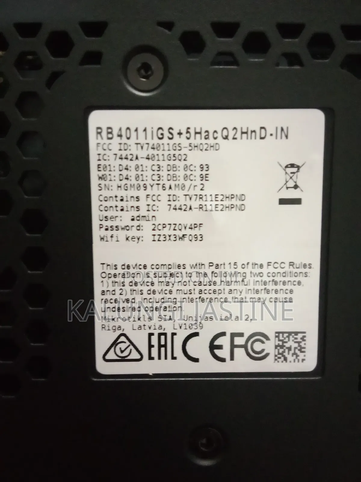Mikrotik Rb4011 Series