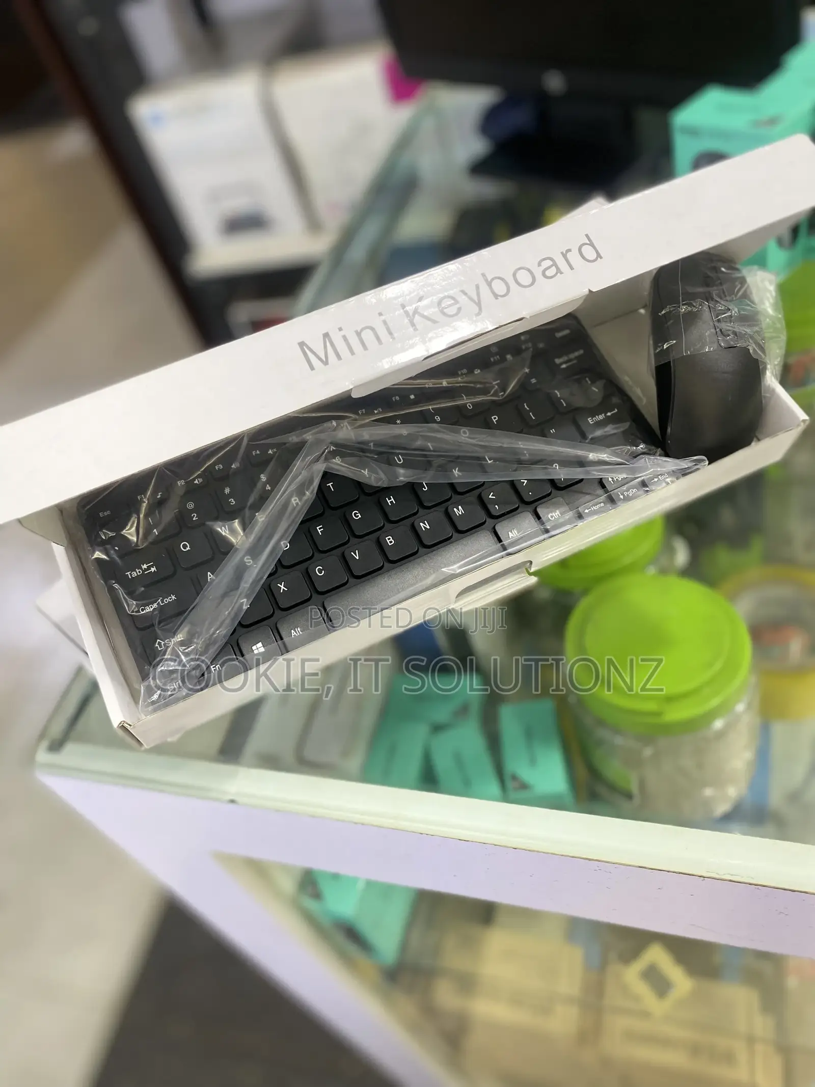 Mini Keyboard Mouse Combo
