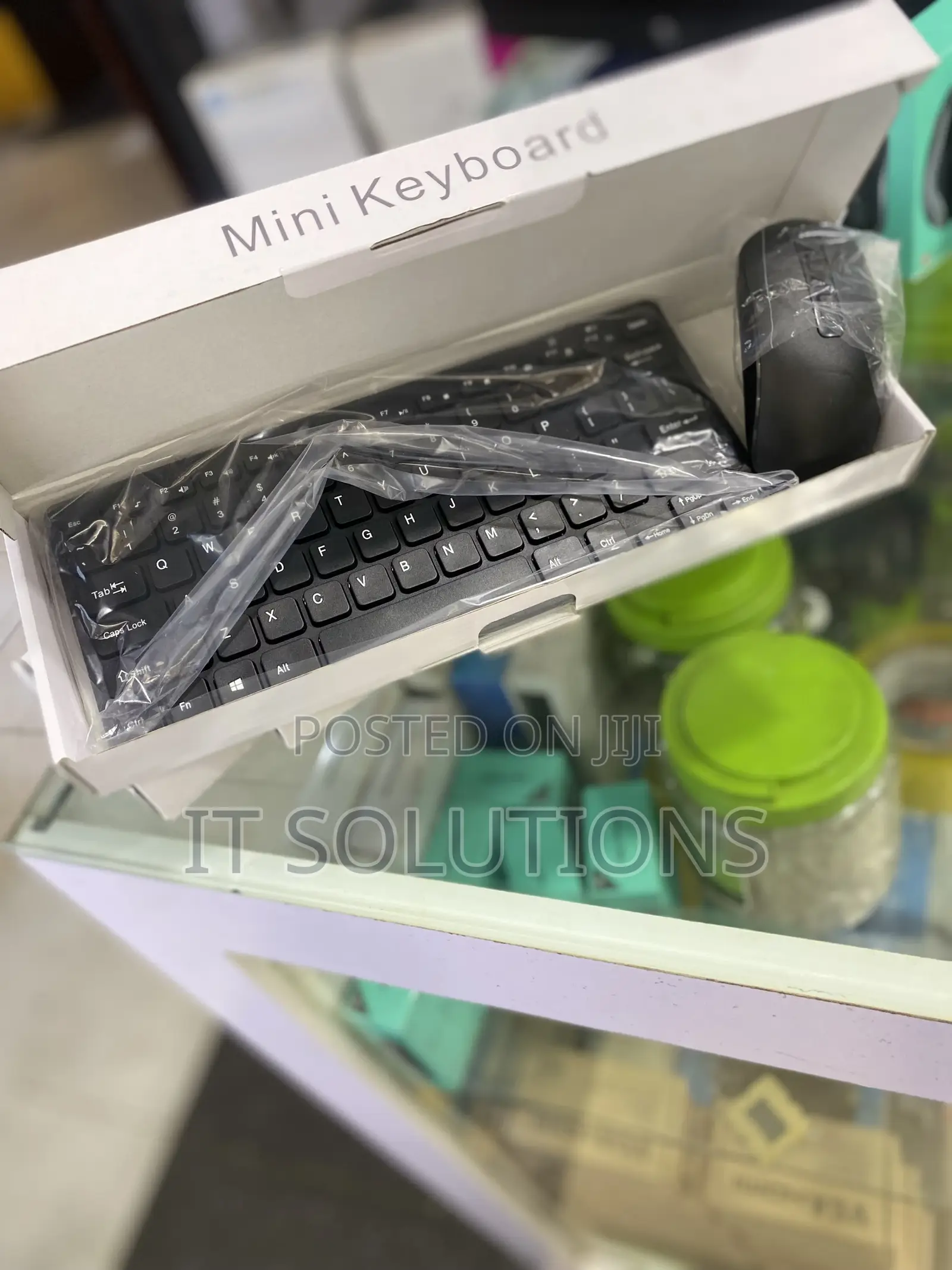 Mini Keyboard Mouse Combo