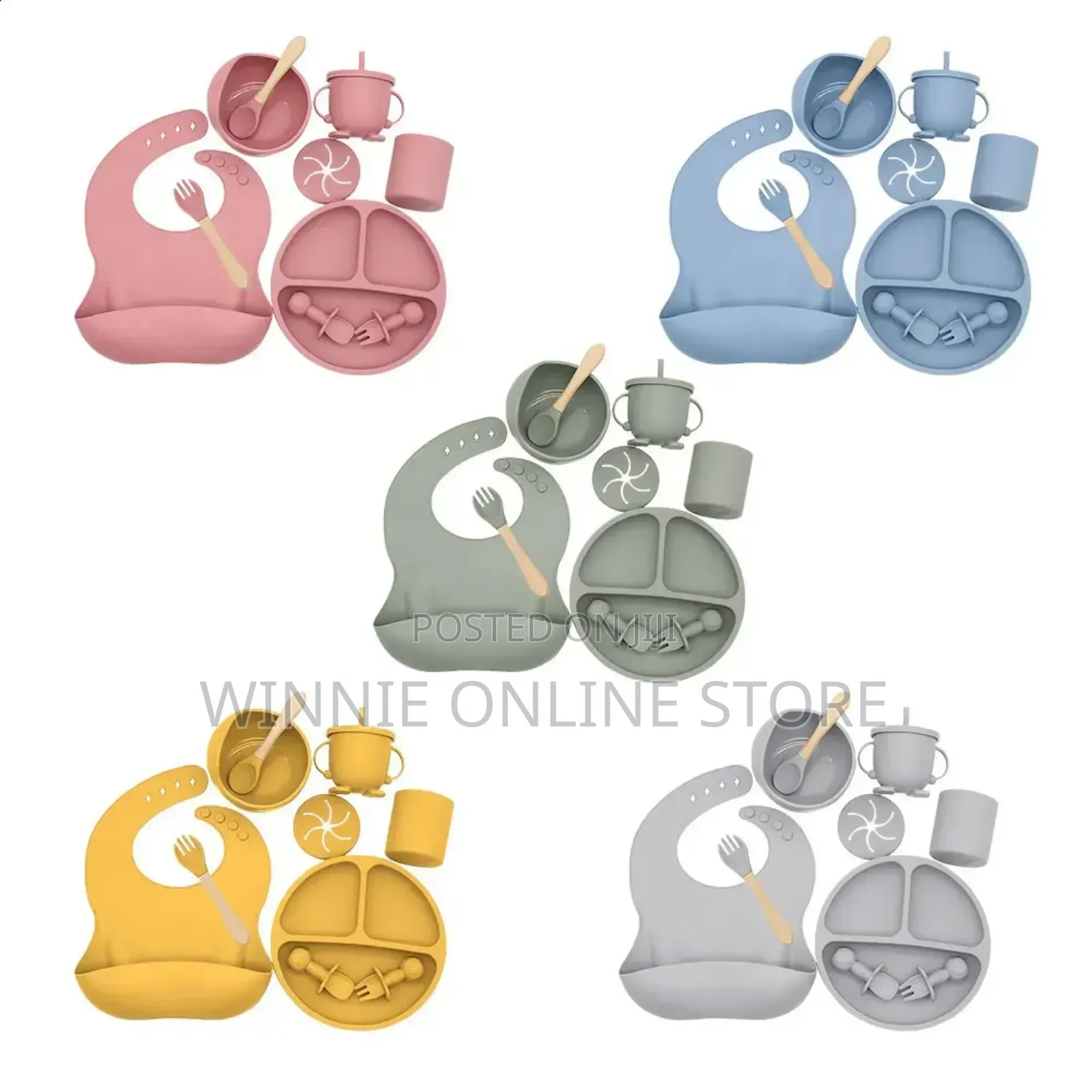 Silicone Baby Feeding Sets
