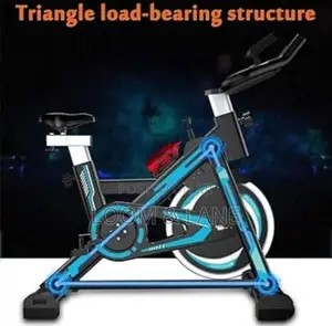 Studio Indoor Adjustable Spin Cardio Exercise Bike