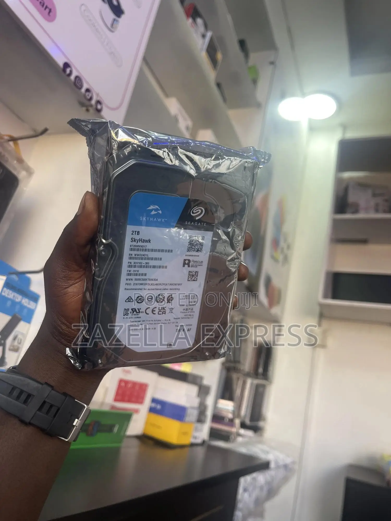 Seagate 2tb Hard Disk Surveilance Video Recording