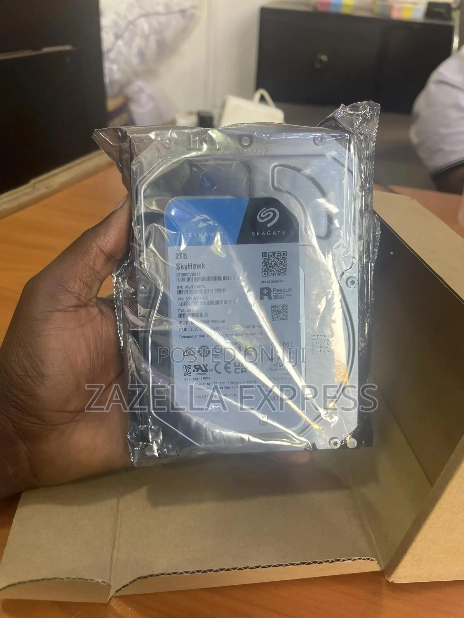 Seagate 2tb Hard Disk Surveilance Video Recording