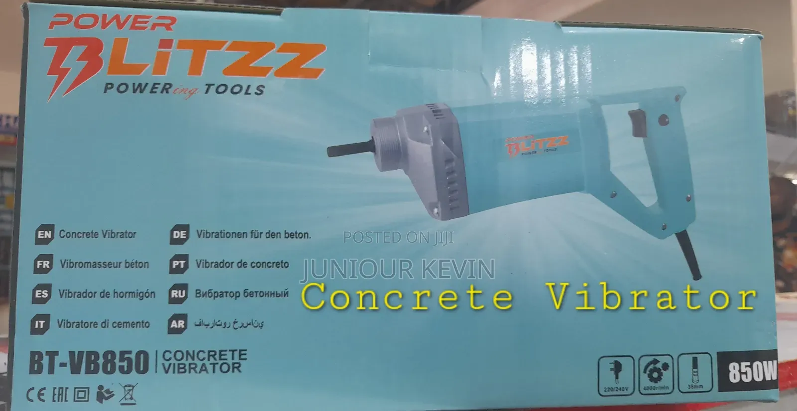 Concrete Vibrator With Poker