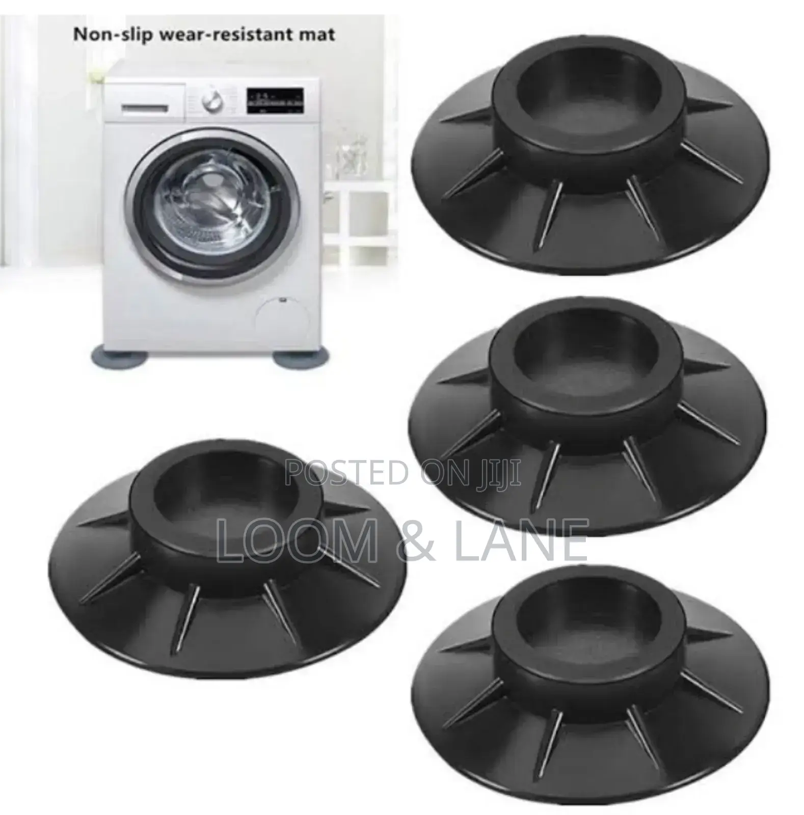 Unique Anti-Vibration Washing Machine Feet Pads, 4pcs