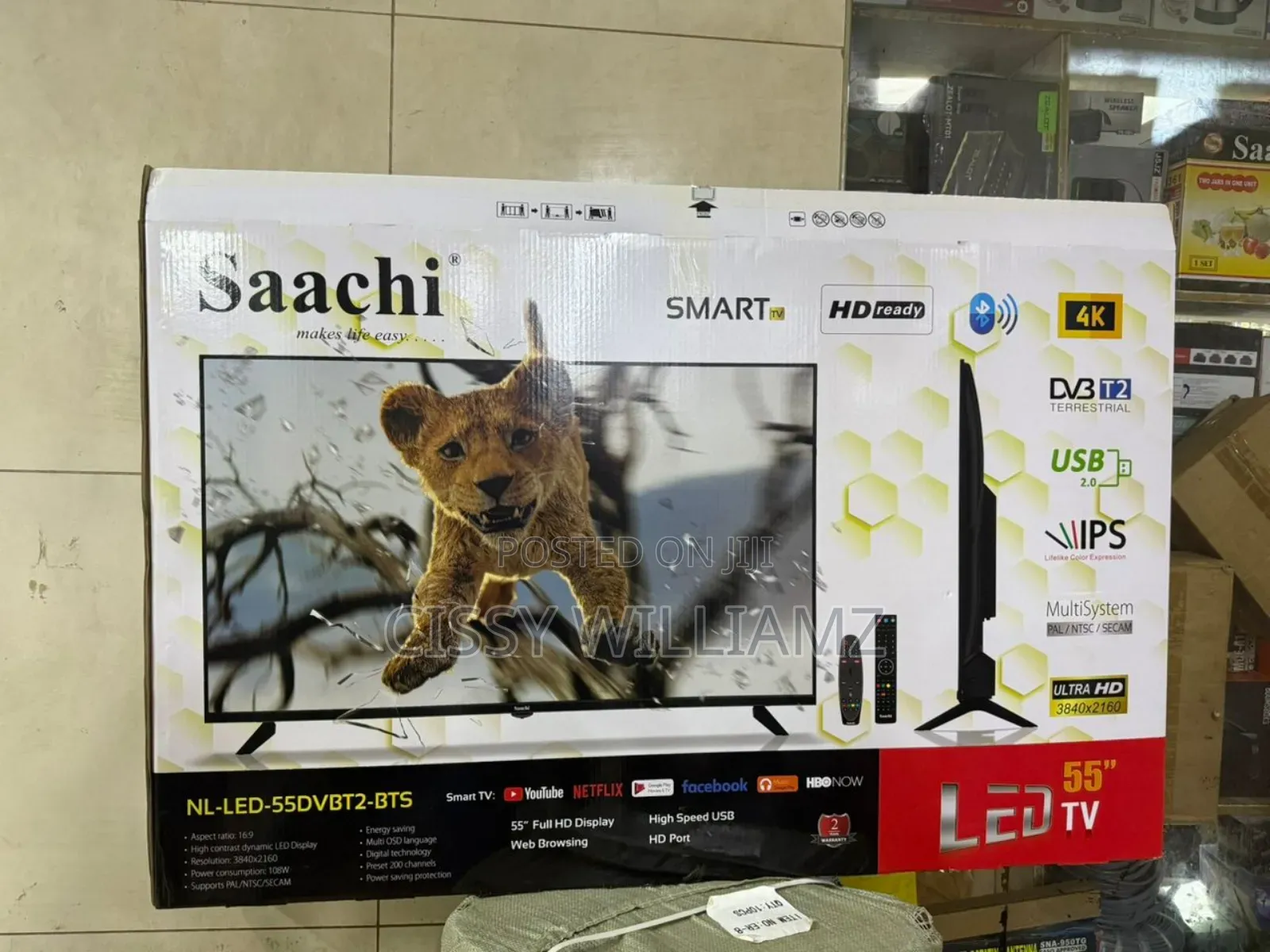 Saachi 55 Inch Full Hd Smart Tv